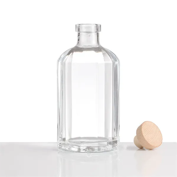 Sklenené fľaše na gin